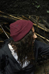 Knitted Beanie bordeaux